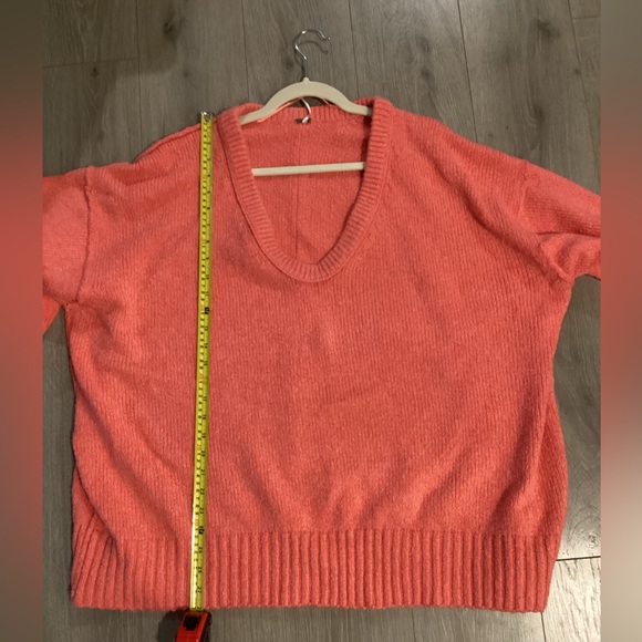 Free People Brookside Tunic oversized Sweater. Size S/M - Picture 6 of 7